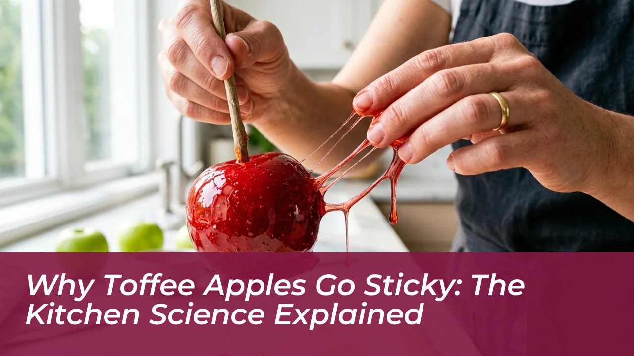 why toffee apples go sticky the kitchen science explained rc4C