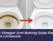 why vinegar and baking soda fail on toilet limescale X3Jr