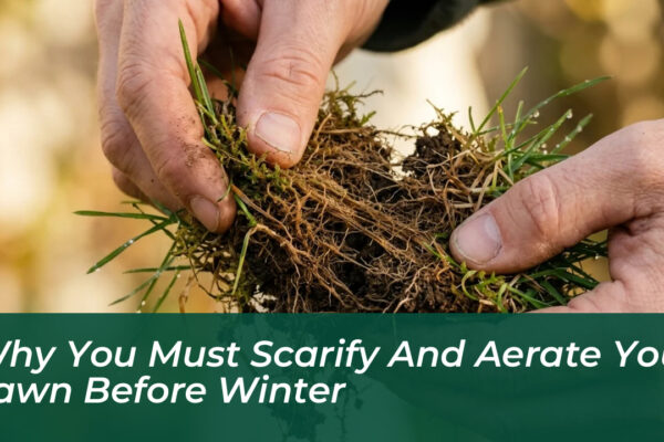 why you must scarify and aerate your lawn before winter T9pD