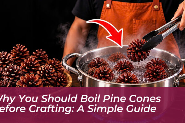 why you should boil pine cones before crafting a simple guide MICW