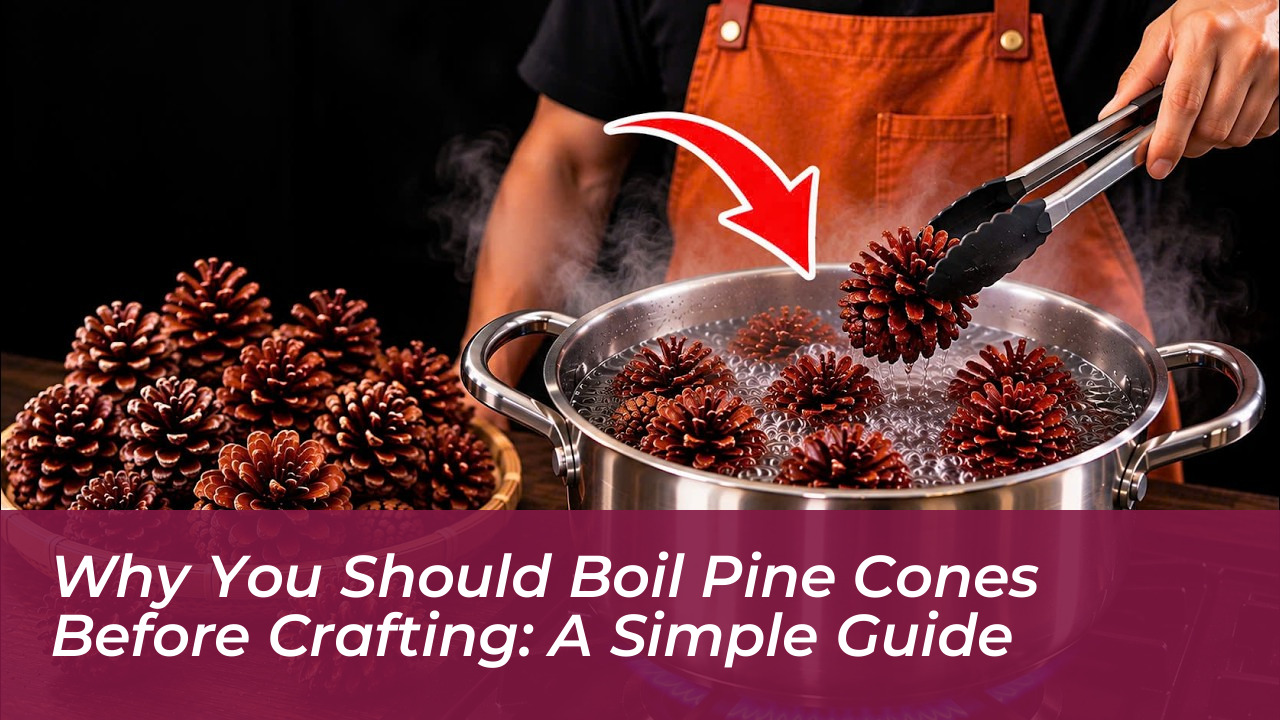 why you should boil pine cones before crafting a simple guide MICW