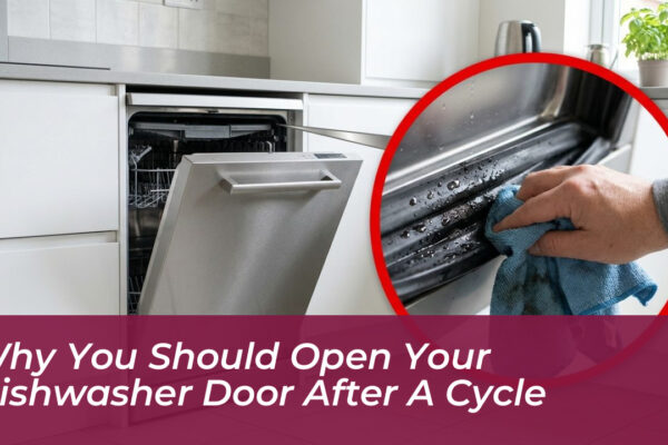 why you should open your dishwasher door after a cycle HBNL