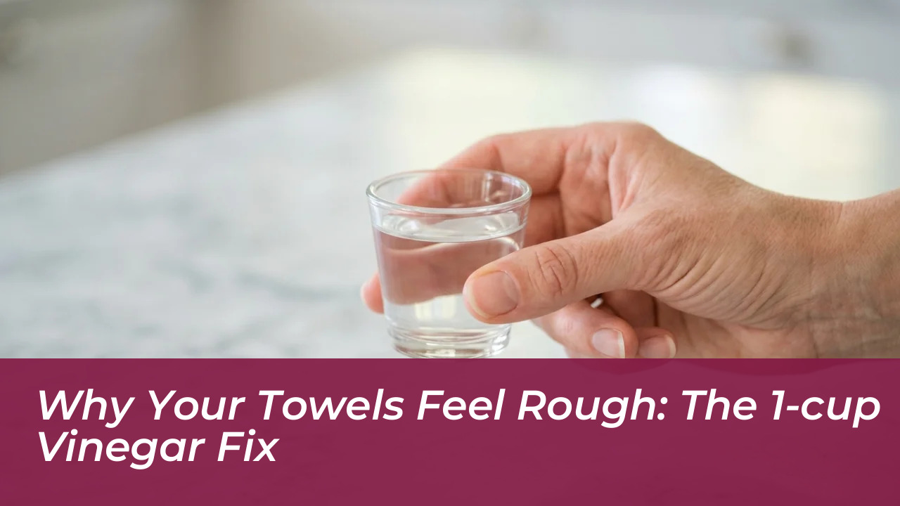 why your towels feel rough the 1 cup vinegar fix WzpZ