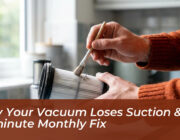 why your vacuum loses suction the 10 minute monthly fix KAUm