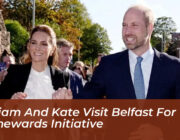 william and kate visit belfast for homewards initiative R8X0