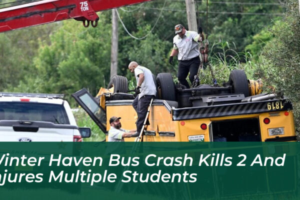 winter haven bus crash kills 2 and injures multiple students R8BD
