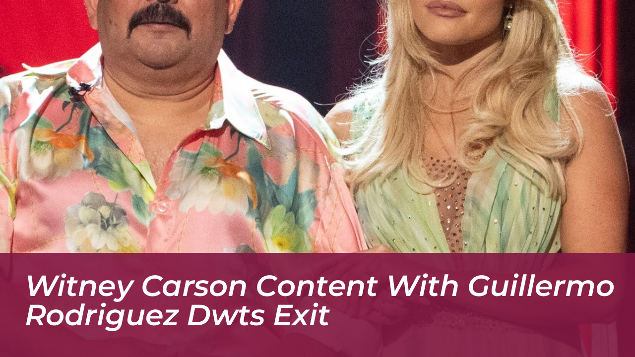 witney carson content with guillermo rodriguez dwts exit qRnj