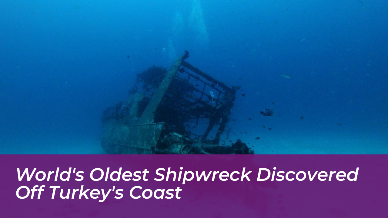 worlds oldest shipwreck discovered off turkeys coast sluU