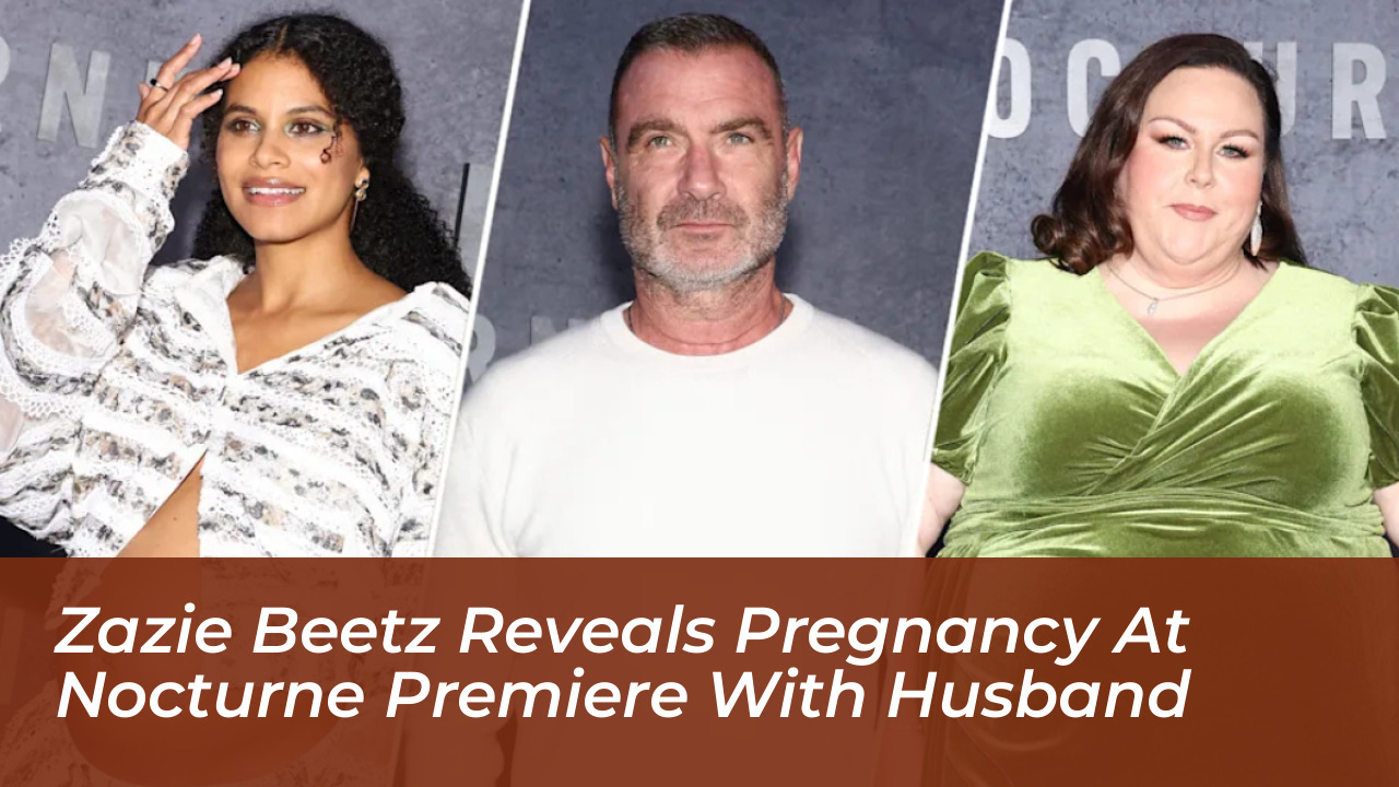 zazie beetz reveals pregnancy at nocturne premiere with husband WVSb